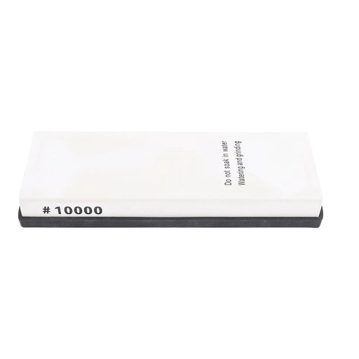 Grit 10000 Sharpening Stone White Corundum Fine Polishing Whetstone With Angle Guide Anti Slip Base For Kitchen by China Dropship