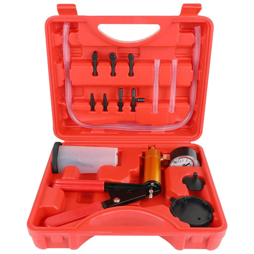 Brake Vacuum Motorbike Pump Hand Bleeding Bleeder Tester Kit Car Set Held Bleed by salelink.co.nz