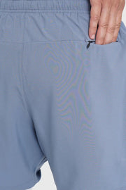 2 in 1 Laser Shorts Raw Steel by Fuaark Nz