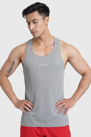 Checks Running Tank Ultimate Grey by Fuaark Nz