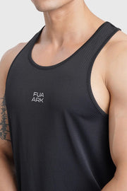 Sprint Running Tank Black by Fuaark Nz