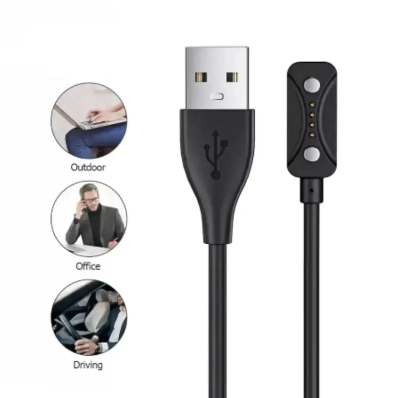 USB Charger for Polar Pacer Pro/Ignite 3 by Habicare