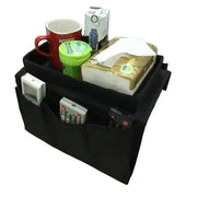Sofa Armrest Organizer with Cup Holder & Storage Pockets by Habicare