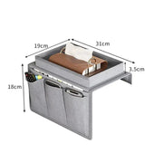 Sofa Armrest Organizer with Cup Holder & Storage Pockets by Habicare