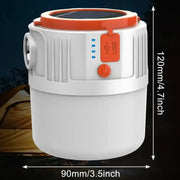 Solar LED Camping Lantern with Rechargeable Battery & Phone Charging by Habicare