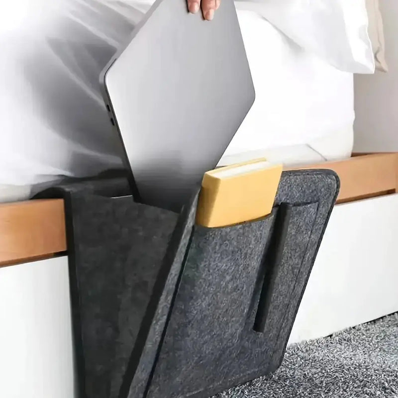 Felt Bedside Hanging Storage Organizer by Habicare