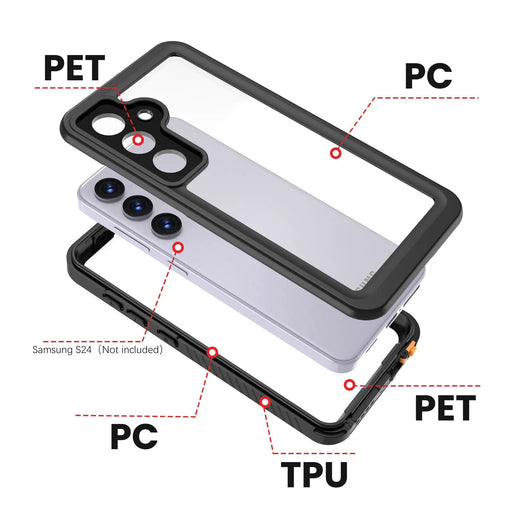 Samsung S24 Waterproof Case by salelink.co.nz