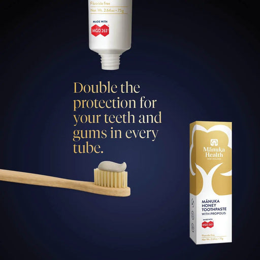 Manuka Honey & Propolis Toothpaste NZ by Manuka Health