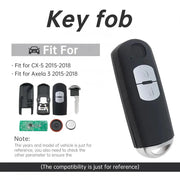 Habicare 2/3-Button Smart Remote Key Fob 433MHz ID49 for Mazda Axela & Atenza 2/3-Button Smart Remote Key Fob 433MHz ID49 for Mazda Axela & Atenza
