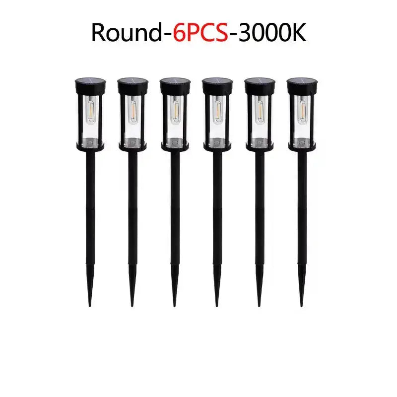 Habicare Solar Waterproof Pathway Lights (2/4/6-Pack) Solar Waterproof Pathway Lights (2/4/6-Pack)