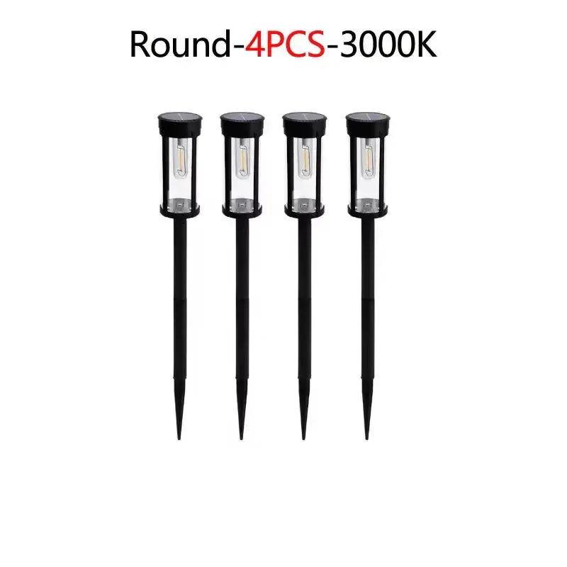Habicare Solar Waterproof Pathway Lights (2/4/6-Pack) Solar Waterproof Pathway Lights (2/4/6-Pack)