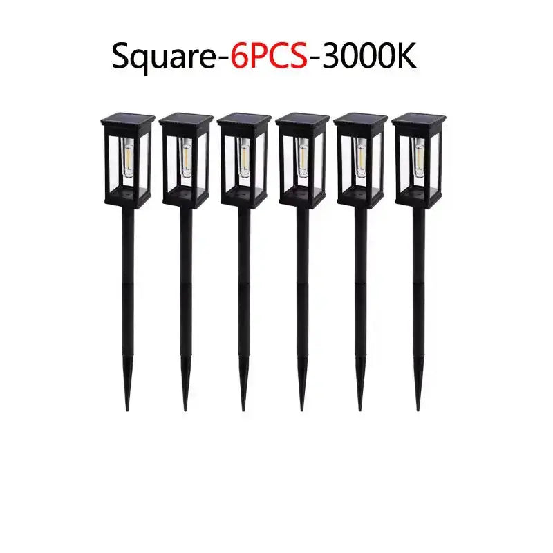 Habicare Solar Waterproof Pathway Lights (2/4/6-Pack) Solar Waterproof Pathway Lights (2/4/6-Pack)