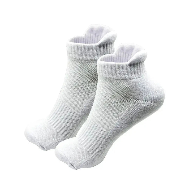 2/4 Pairs Cushioned Cotton Ankle Socks – Men & Women Low-Cut Athletic Sports Socks by Habicare