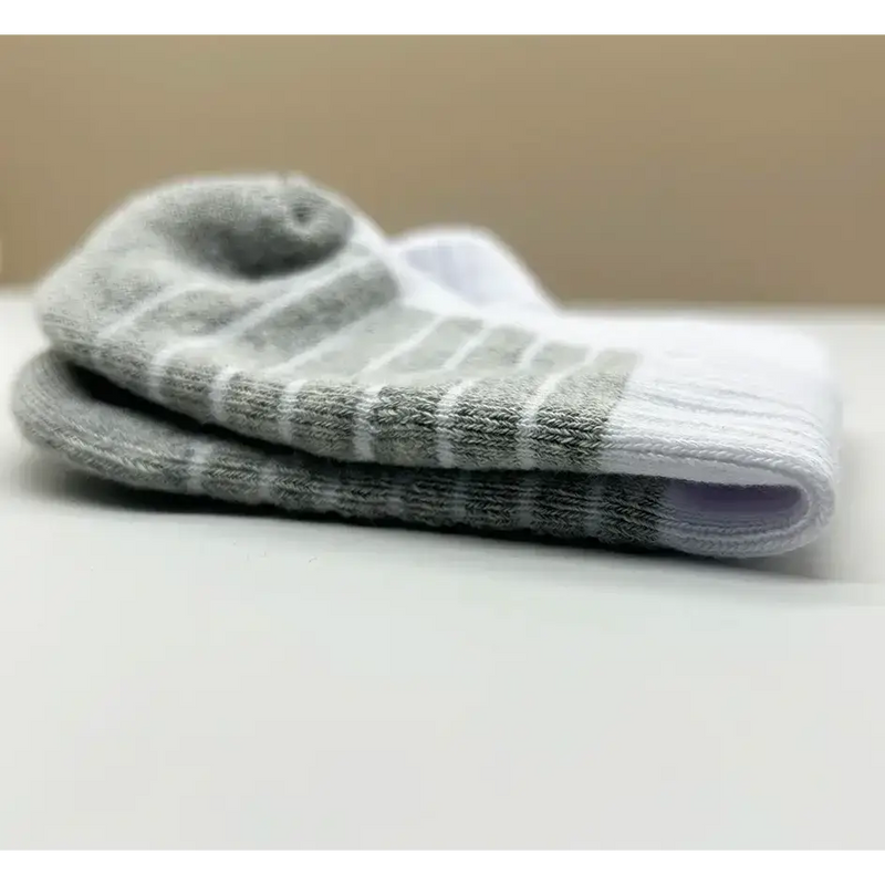 2/4 Pairs Cushioned Cotton Ankle Socks – Men & Women Low-Cut Athletic Sports Socks by Habicare