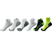 2/4 Pairs Cushioned Cotton Ankle Socks – Men & Women Low-Cut Athletic Sports Socks by Habicare