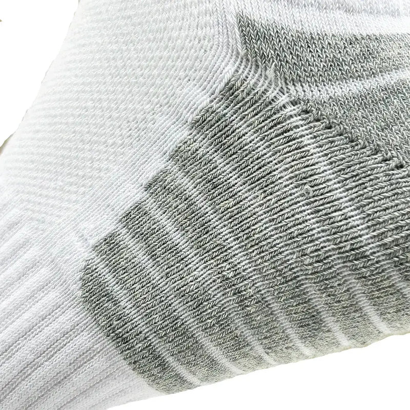 2/4 Pairs Cushioned Cotton Ankle Socks – Men & Women Low-Cut Athletic Sports Socks by Habicare
