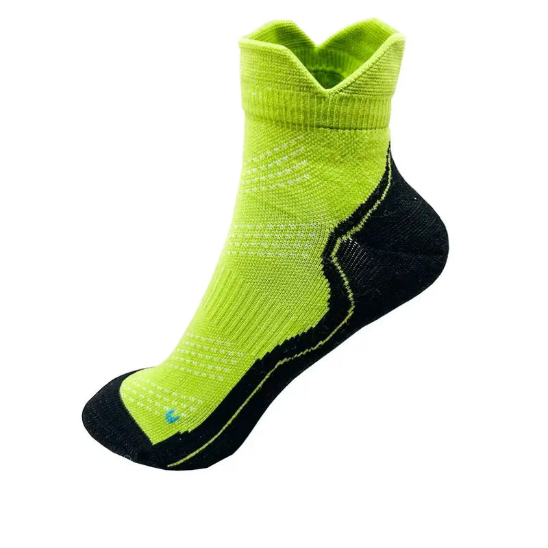 2/4 Pairs Cushioned Cotton Ankle Socks – Men & Women Low-Cut Athletic Sports Socks by Habicare