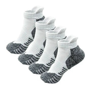 2/4 Pairs Cushioned Cotton Ankle Socks – Men & Women Low-Cut Athletic Sports Socks by Habicare