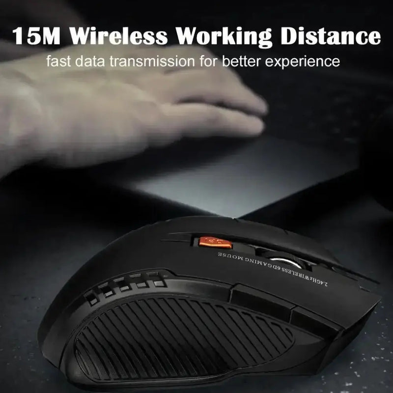 2.4G Wireless Gaming Mouse – 1600DPI by Habicare