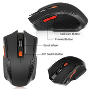 2.4G Wireless Gaming Mouse – 1600DPI by Habicare