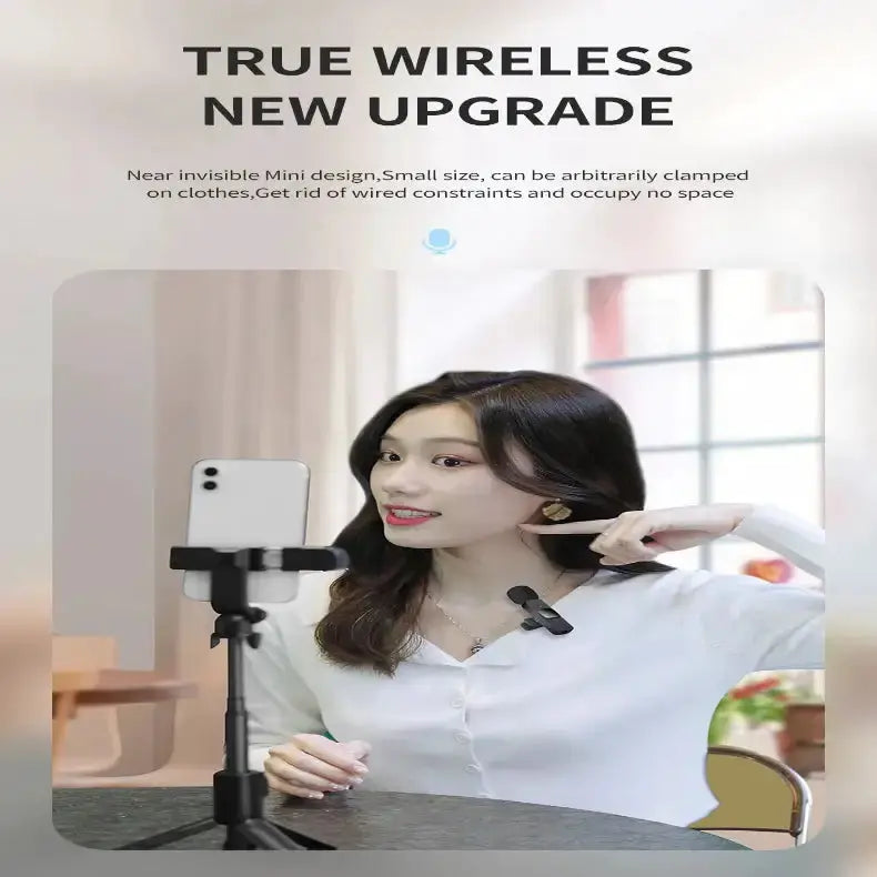 2.4G Wireless Lavalier Mic for iPhone & Android (4 different types available) by Habicare