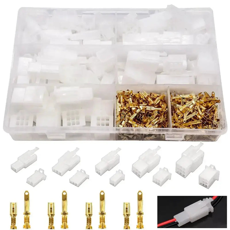 2.8mm Car Wire Connector Kit (432pcs) by Habicare