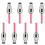 2-8PCS Waterproof LED Bicycle Spoke & Valve Cap Lights by Habicare