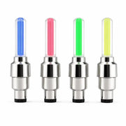 2-8PCS Waterproof LED Bicycle Spoke & Valve Cap Lights by Habicare