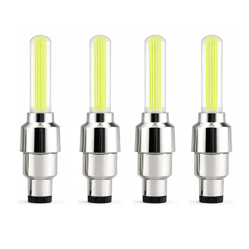 2-8PCS Waterproof LED Bicycle Spoke & Valve Cap Lights by Habicare