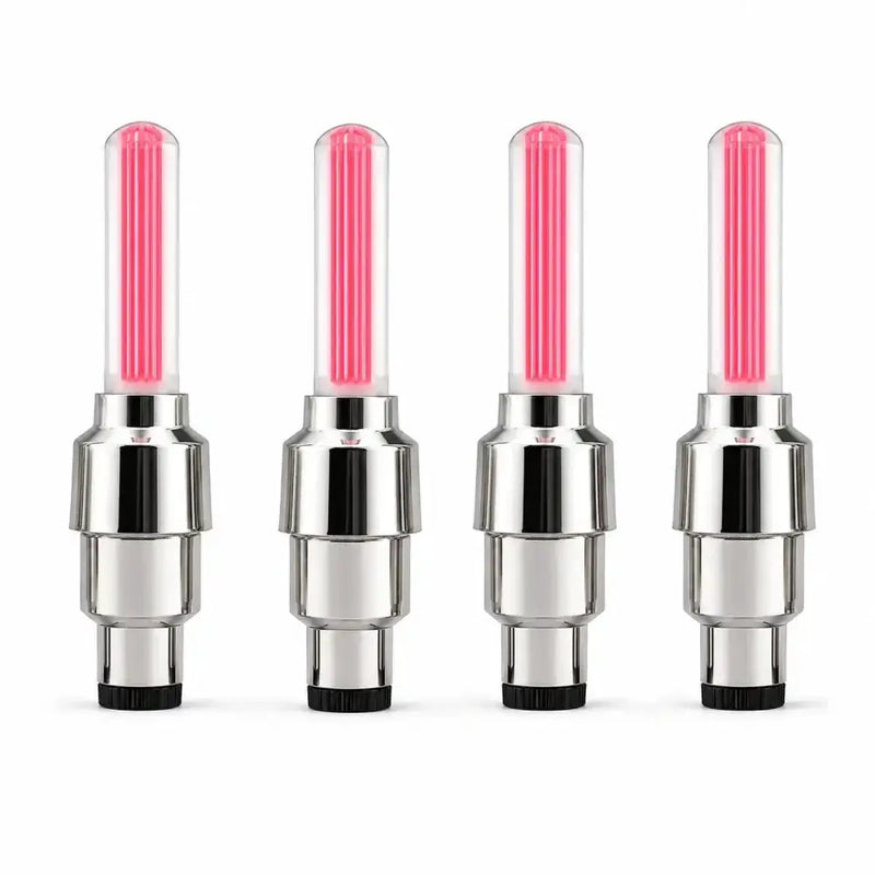 2-8PCS Waterproof LED Bicycle Spoke & Valve Cap Lights by Habicare
