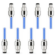 2-8PCS Waterproof LED Bicycle Spoke & Valve Cap Lights by Habicare