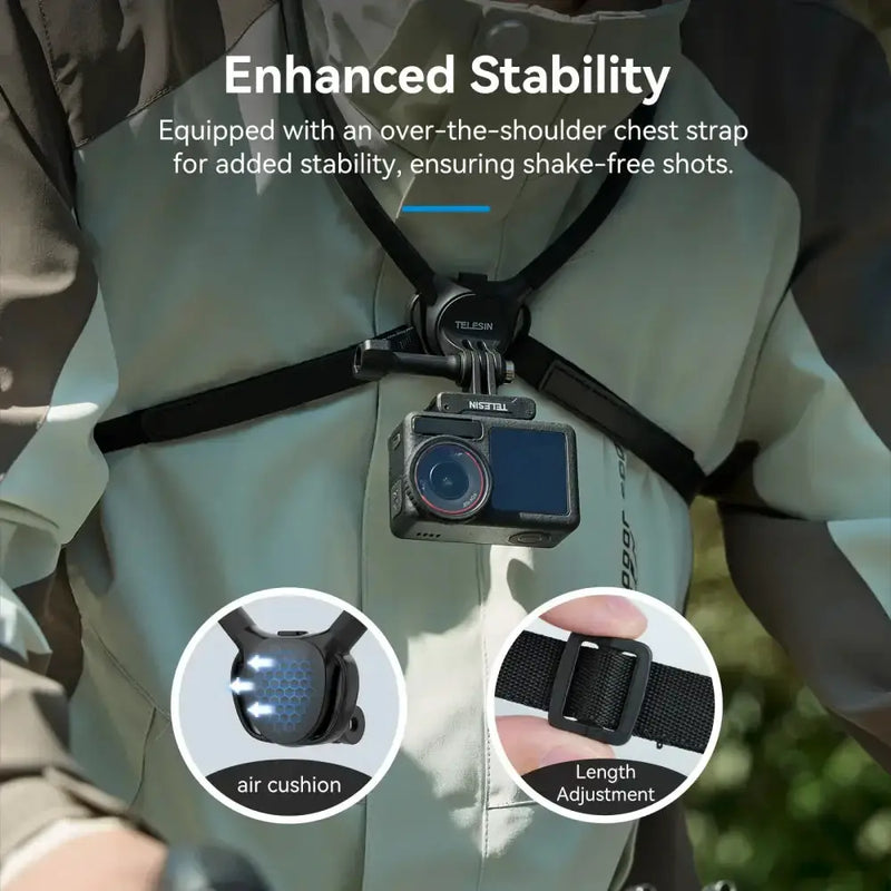 2-in-1 Action Camera Neck Mount by Habicare