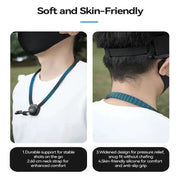 2-in-1 Action Camera Neck Mount by Habicare