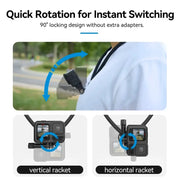 2-in-1 Action Camera Neck Mount by Habicare