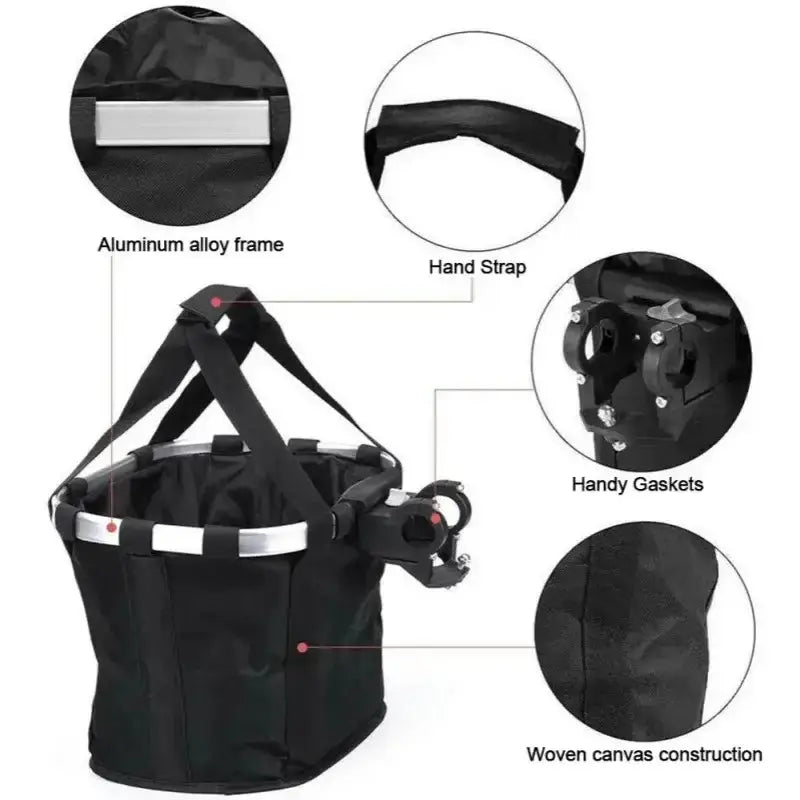 2-in-1 Detachable Basket (available in Grey & Black) by Habicare
