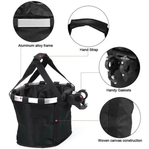 2-in-1 Detachable Basket (available in Grey & Black) by Habicare