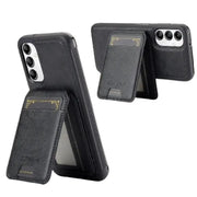 2-in-1 Leather Case for Samsung Series (Black) by Habicare