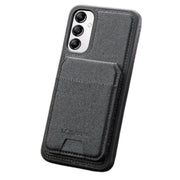 2-in-1 Leather Case for Samsung Series (Black) by Habicare