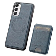 2-in-1 Leather Case for Samsung Series (Blue) by Habicare