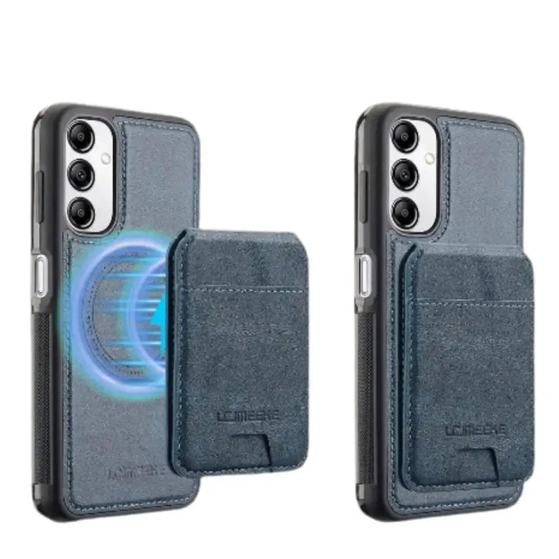 2-in-1 Leather Case for Samsung Series (Blue) by Habicare
