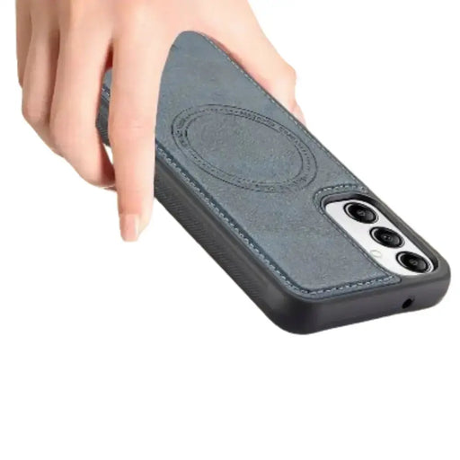2-in-1 Leather Case for Samsung Series (Blue) by Habicare