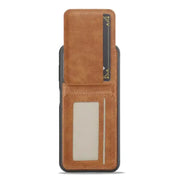 2-in-1 Leather Case for Samsung Series (Brown) by Habicare
