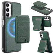 2-in-1 Leather Case for Samsung (Green) by Habicare