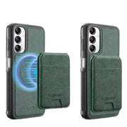 2-in-1 Leather Case for Samsung (Green) by Habicare