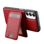 2-in-1 Leather Case for Samsung Series (Red) by Habicare