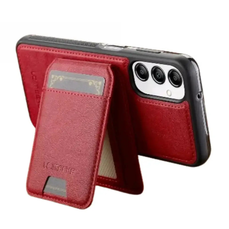 2-in-1 Leather Case for Samsung Series (Red) by Habicare