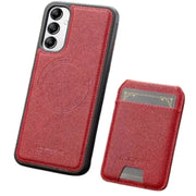 2-in-1 Leather Case for Samsung Series (Red) by Habicare