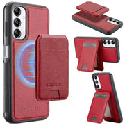 2-in-1 Leather Case for Samsung Series (Red) by Habicare