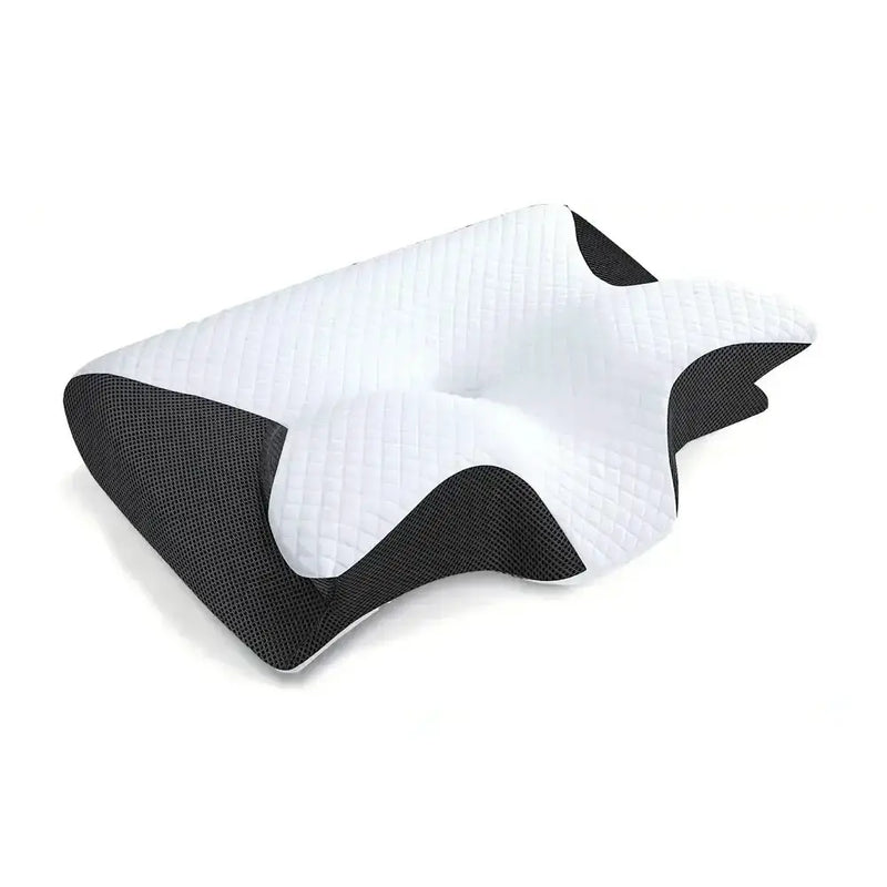 2-in-1 Memory Foam Cervical Neck Pillow (different colours available) by Habicare