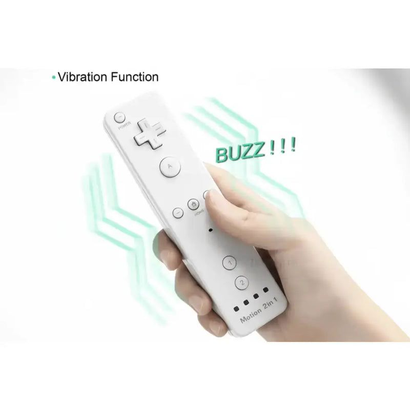 techplus 2 in 1 Wii Motion Plus Controller & Nunchuk Set – Wireless Gamepad 2 in 1 Wii Motion Plus Controller & Nunchuk Set – Wireless Gamepad...